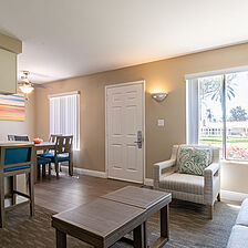 Indian Palms Vacation Club — Sample Living Area