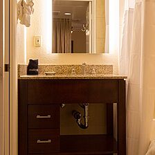 Coronado Beach Resort &mdash; Sample Studio Unit Bathroom