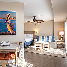 Southern California Beach Club &mdash; Sample Studio Living Area