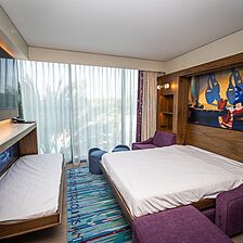 Villas at Disneyland Hotel — One-Bedroom and Two-Bedroom Living Area