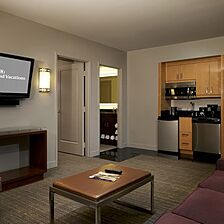 Elara by Hilton Grand Vacations — One-Bedroom Junior Suite Living Area (Hilton Grand Vacations)
