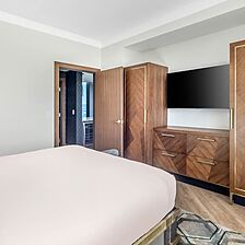 Elara by Hilton Grand Vacations — One-Bedroom Premium Suite with Balcony Bedroom (Hilton Club)