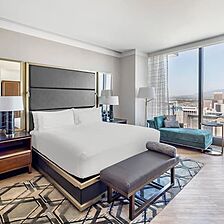 Elara by Hilton Grand Vacations — Two-Bedroom Entertainment Suite Bedroom (Hilton Club)