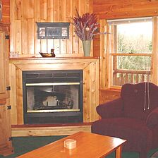 Moosehead Cottage Resort — - Unit Living Area