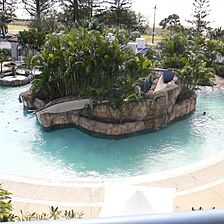HMI at Calypso — - outdoor pool