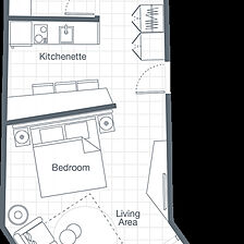 The Westin Los Cabos Resort Villas & Spa — Studio Unit Floorplan