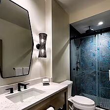 Disney's Polynesian Villas & Bungalows — Sample Villa Bathroom