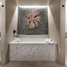 Disney's Polynesian Villas & Bungalows — Sample Villa Bathroom