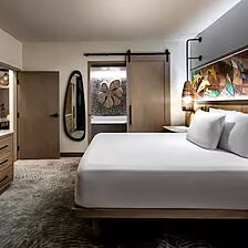 Disney's Polynesian Villas & Bungalows — Sample Villa Bedroom