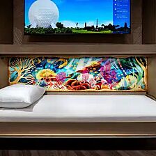 Disney's Polynesian Villas & Bungalows — Sample Villa Living Area