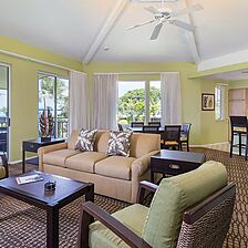 Club Wyndham Holua Resort at the Mauna Loa Village &mdash; Sample Living Area