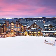 Ski in/ski out.