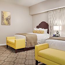 Club Wyndham Ocean Walk — Sample Doubles Bedroom
