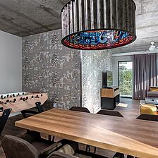 Club Wyndham Austin — Sample Dining Area and Foosball Table