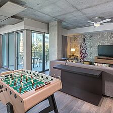 Club Wyndham Austin — Sample Living Area With Foosball