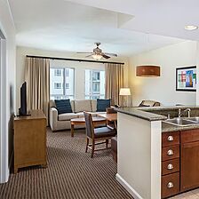 Club Wyndham Oceanside Pier Resort — Sample Living Area