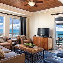 Club Wyndham Oceanside Pier Resort — Sample Living Area