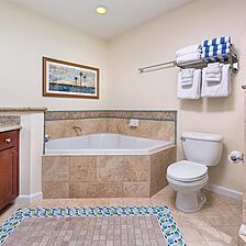 Club Wyndham Oceanside Pier Resort — Sample Bathroom