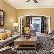 Club Wyndham Nashville — Sample Living Area