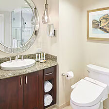 Grand Waikikian by Hilton Grand Vacations — Sample Bathroom