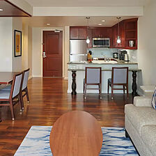 Grand Waikikian by Hilton Grand Vacations — Sample Living Area
