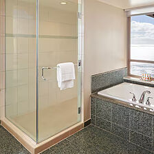 Grand Waikikian by Hilton Grand Vacations — Sample Bathroom