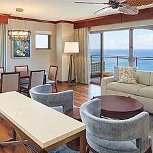 Grand Waikikian by Hilton Grand Vacations — Sample Living Area