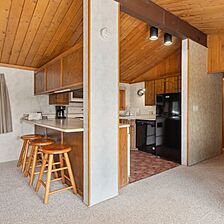 Breezy Point Timeshare — Sample living room and kitchen