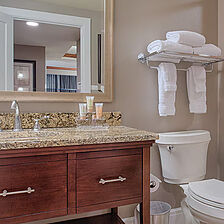 Club Wyndham National Harbor — Sample Bathroom