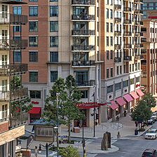 Club Wyndham National Harbor — Street View Of Resort and Surrounding Buildings
