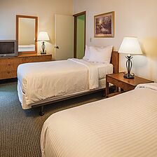 Club Wyndham Resort at Fairfield Mountains — Sample Doubles Bedroom