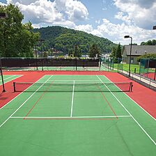 Club Wyndham Resort at Fairfield Mountains — Tennis Courts