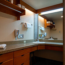 Iron Blosam Lodge — Sample bathroom