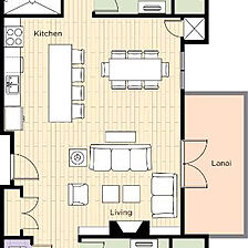 Club Wyndham Park City &mdash; Sample two-bedroom presidential floorplan