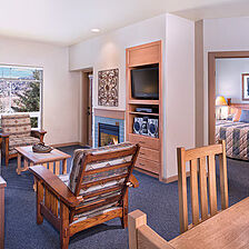 WorldMark Steamboat Springs Resort — Sample suite living area