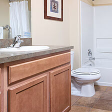 WorldMark Steamboat Springs Resort — Sample suite bathroom