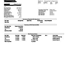Tax/Fee statement for 2026