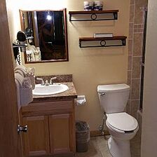Bathroom #2 off of the Bedroom