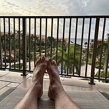 From our patio