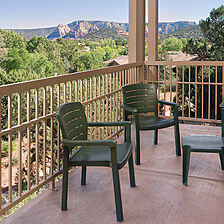 Club Wyndham Sedona — Sample balcony