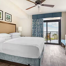Hilton Grand Vacations at Anderson Ocean Club — Sample bedroom