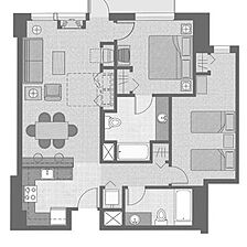 WorldMark Seaside — Sample Unit Floorplan