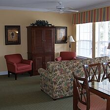 Royal Dunes Resort — Living Room