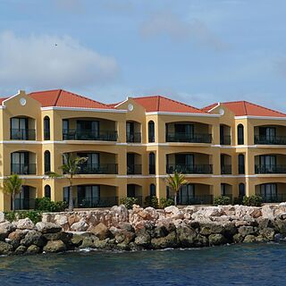 The Royal Sea Aquarium Resort — view of unit from the ocean