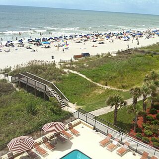 Peppertree by the Sea — Sample balcony view