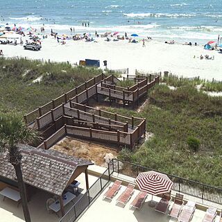 Peppertree by the Sea — Sample balcony view