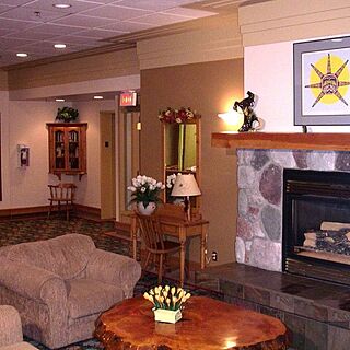 Heffley Boutique Inn — Unit Living Area