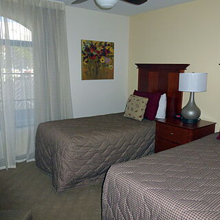 Scottsdale Camelback Resort — Sample unit second bedroom