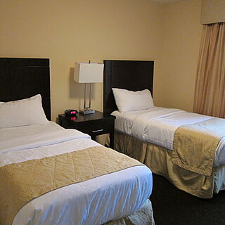 Hilton Vacation Club Greensprings Williamsburg — Sample unit second bedroom with 2 twin beds/ room also has TV