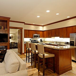 The Residences at Snowmass Club — Kitchen and Living Area
